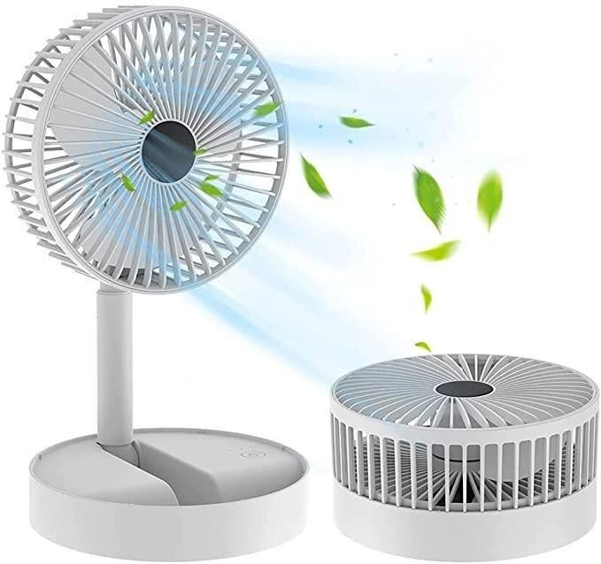 Rechargeable Table Fan - Compact & Powerful