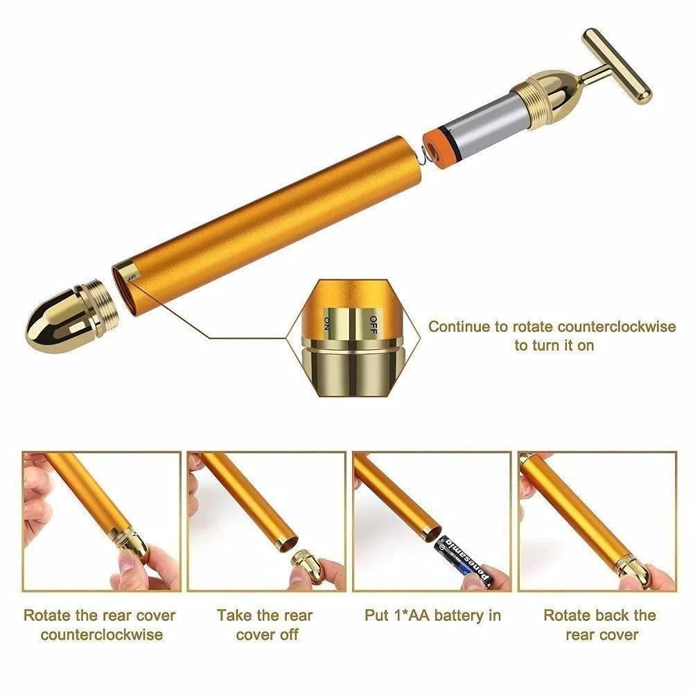 Facial Massage Roller – Glow & Lift