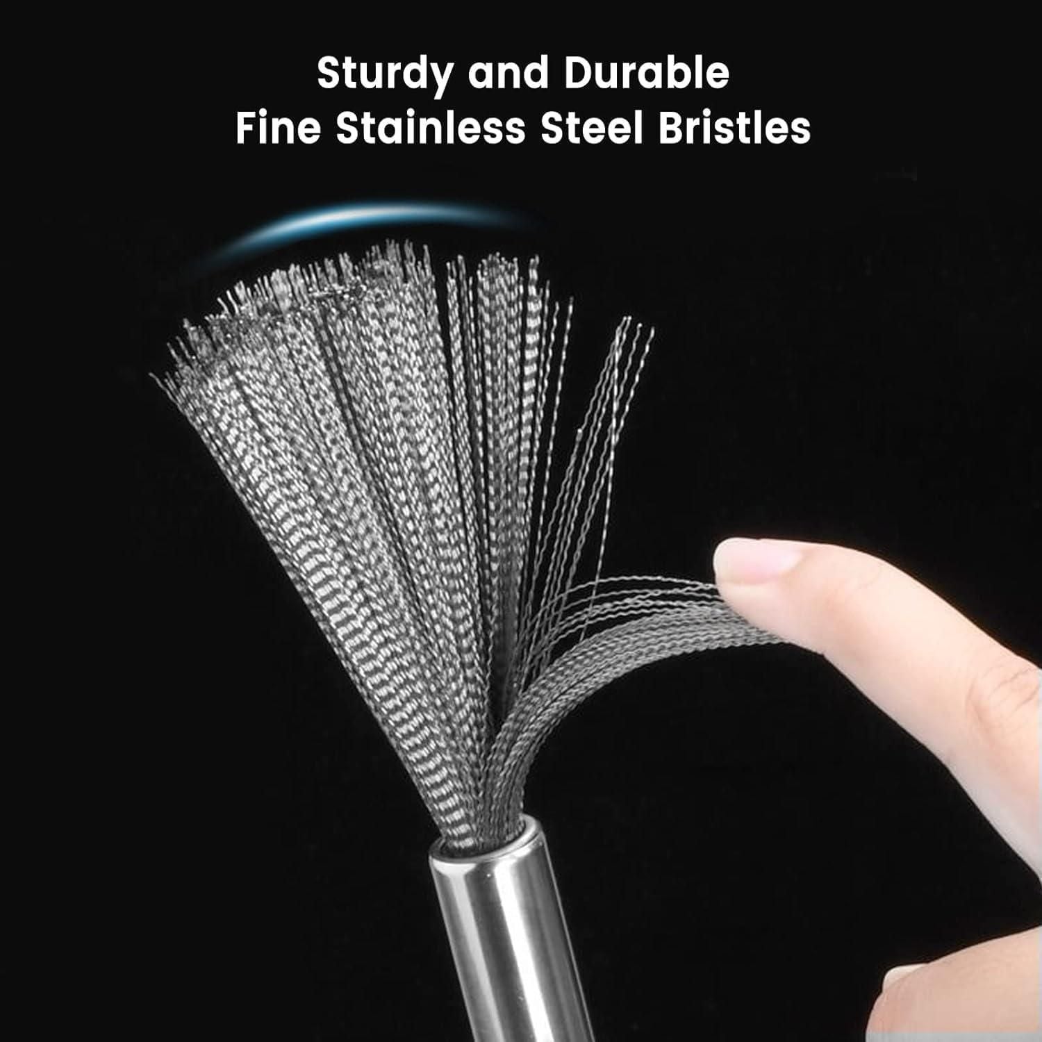 Steel Scrubbers for Dishes - Goodbye Stains (Pack of 2)
