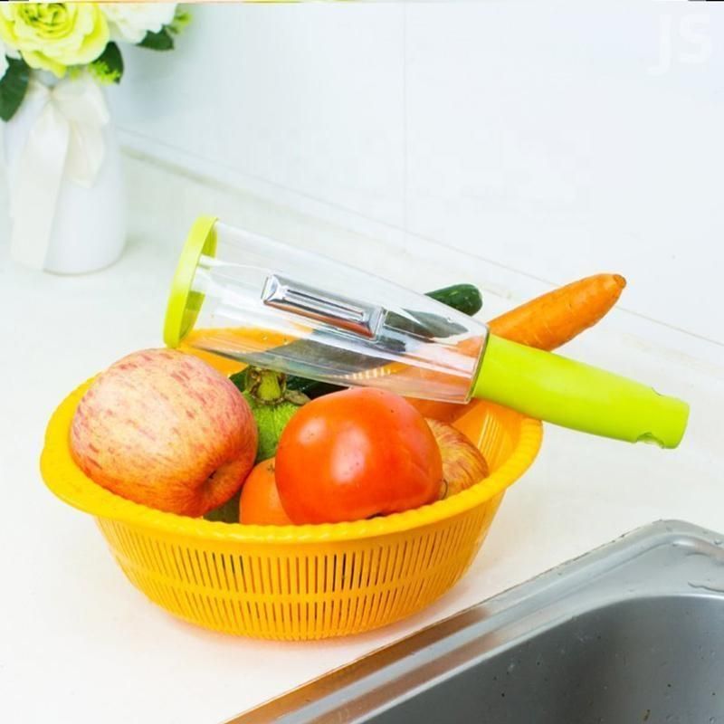 Peeler With Storage Box - No Mess