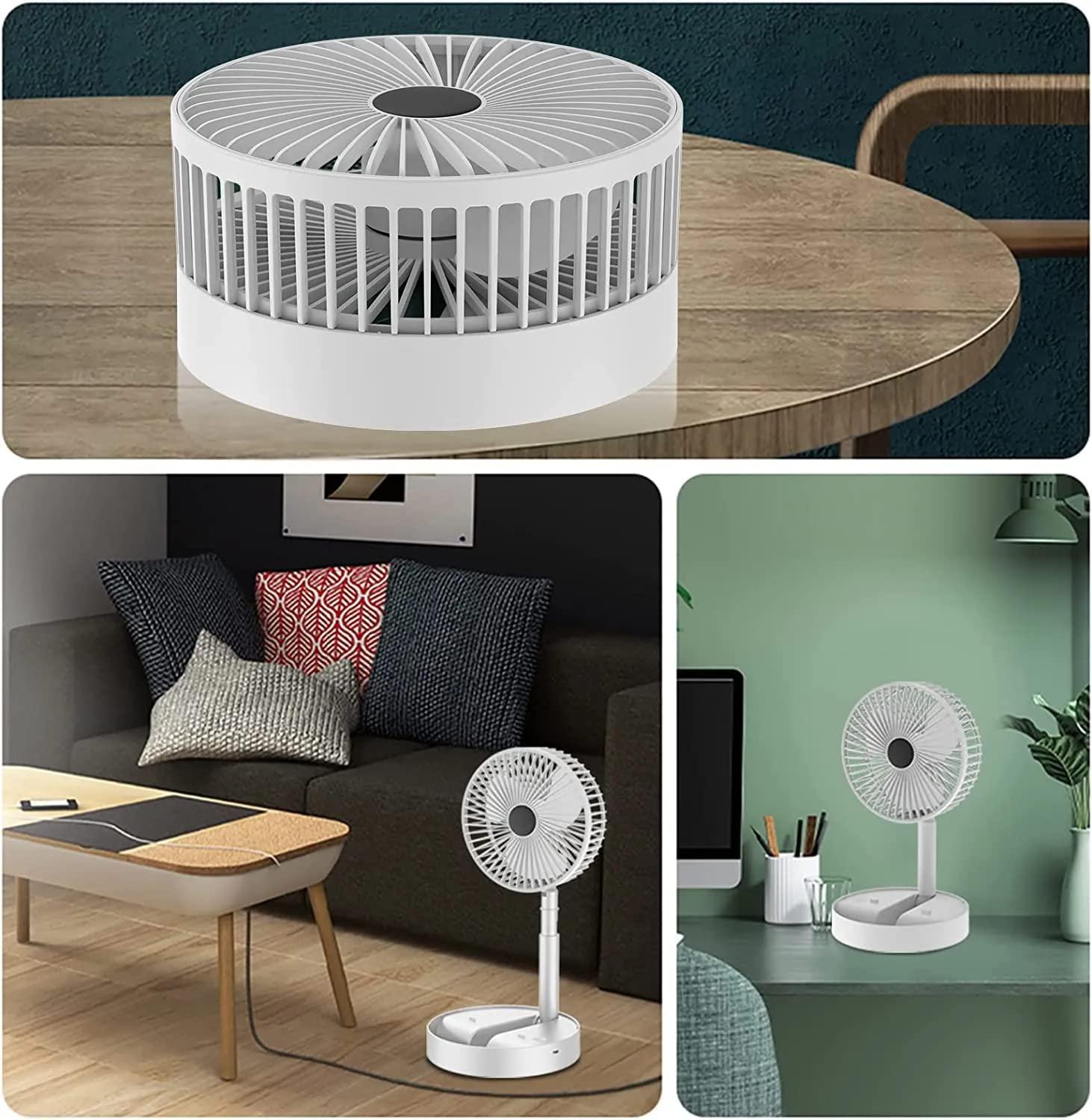 Rechargeable Table Fan - Compact & Powerful