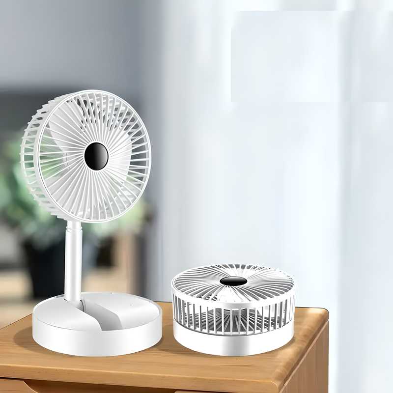 Rechargeable Table Fan - Compact & Powerful