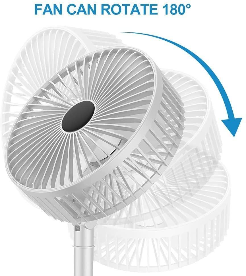 Rechargeable Table Fan - Compact & Powerful