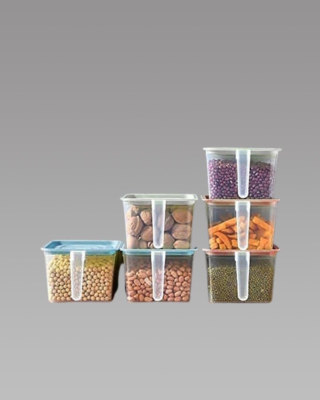Fridge Storage Containers (Pack of 6)