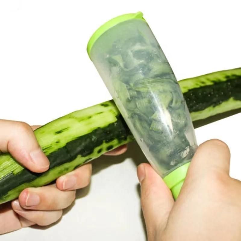 Peeler With Storage Box - No Mess