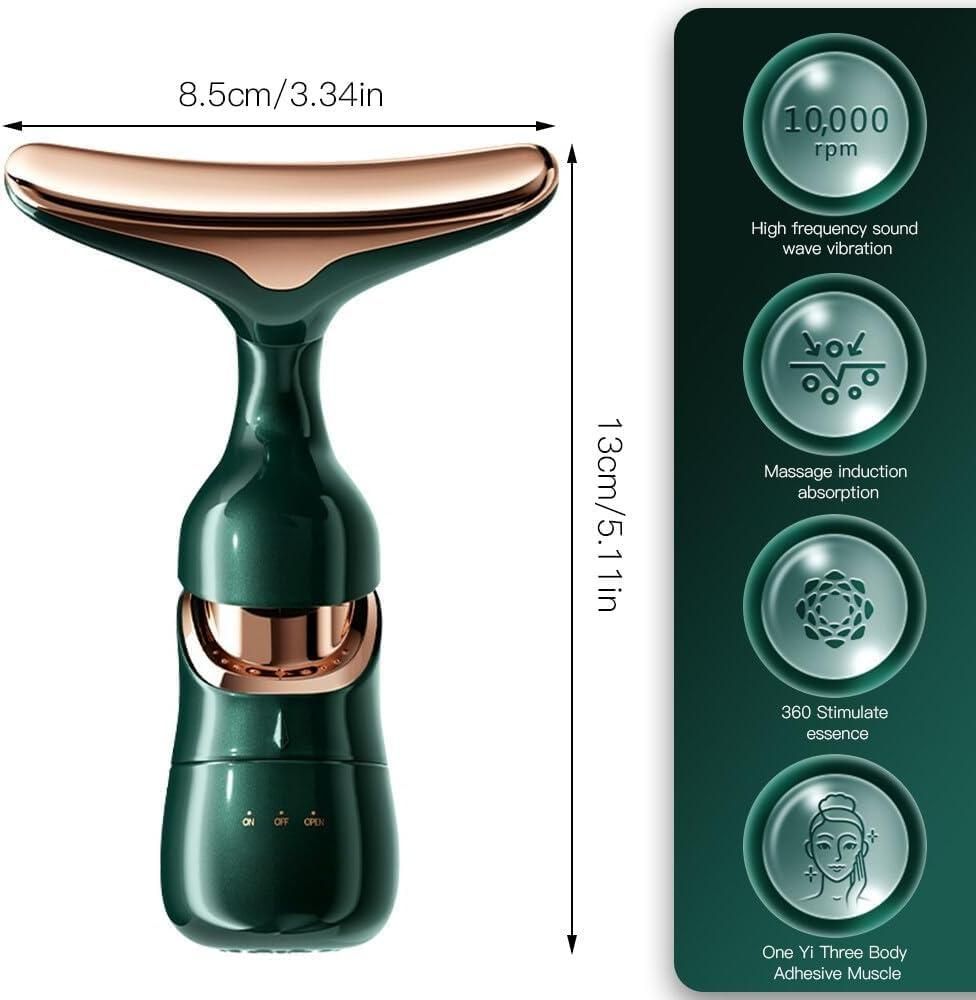 2 In 1 Anti Wrinkle Facial Massager