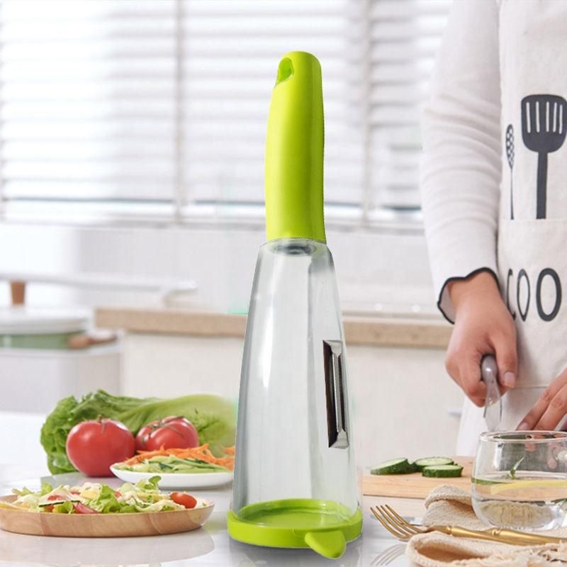 Peeler With Storage Box - No Mess
